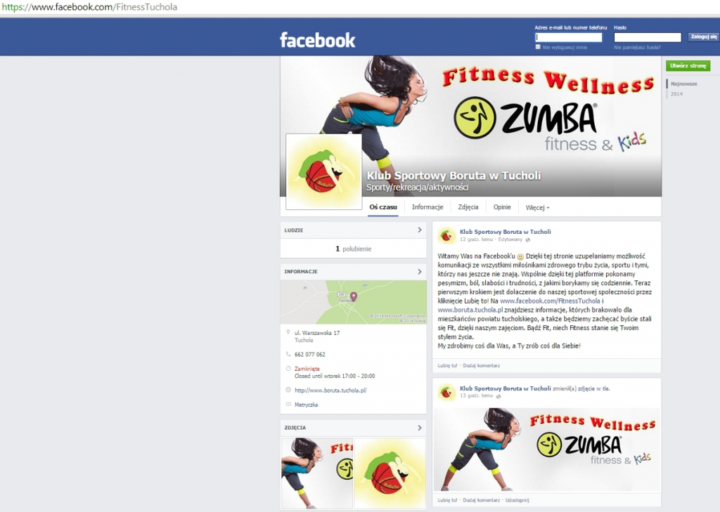 Fanpage na Facebook.com